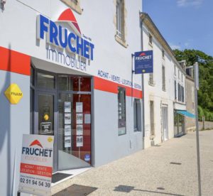 Devanture de l'agence fruchet