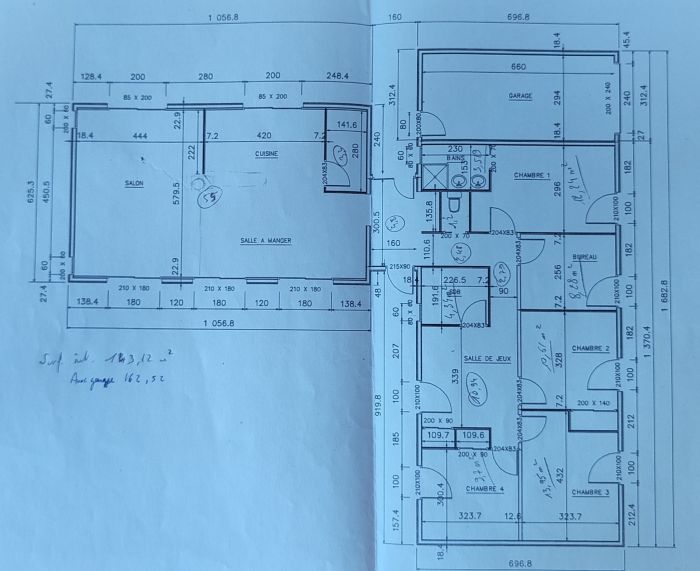 Maison d'architecte, ossature bois, proche centre ville à vendre CHANTONNAY au prix de 320000 euros