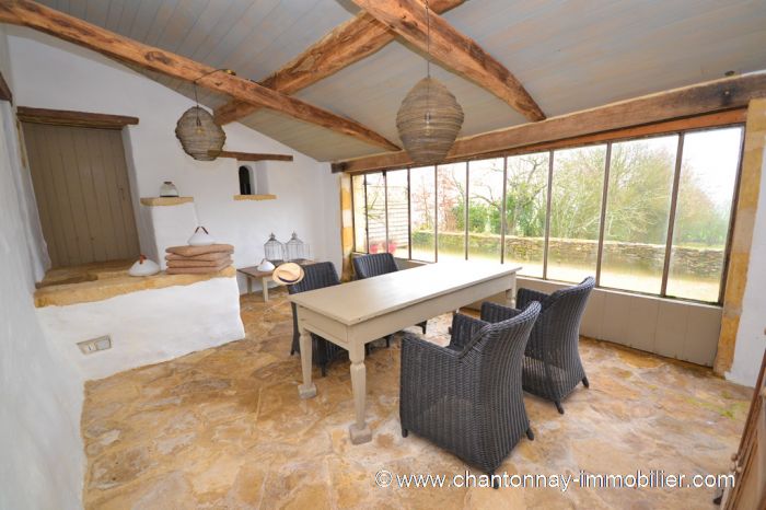 CHANTONNAY - Maison de caractre unique et exceptionnelle -  CHANTONNAY immobilier à vendre au prix de 399000 euros