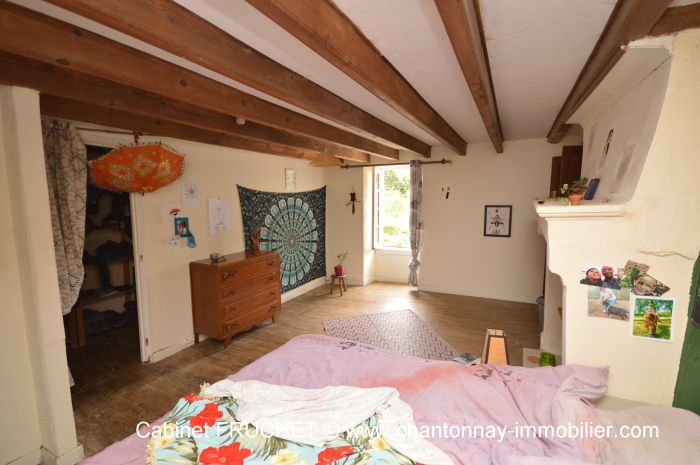 Maison ancienne rnove aux beaux volumes à vendre CHANTONNAY au prix de 163525 euros