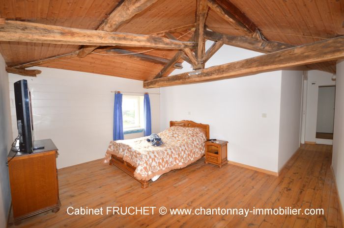 7 minutes sud de CHANTONNAY - Jolie maison en pierre rnove CHANTONNAY immobilier à vendre au prix de 262500 euros